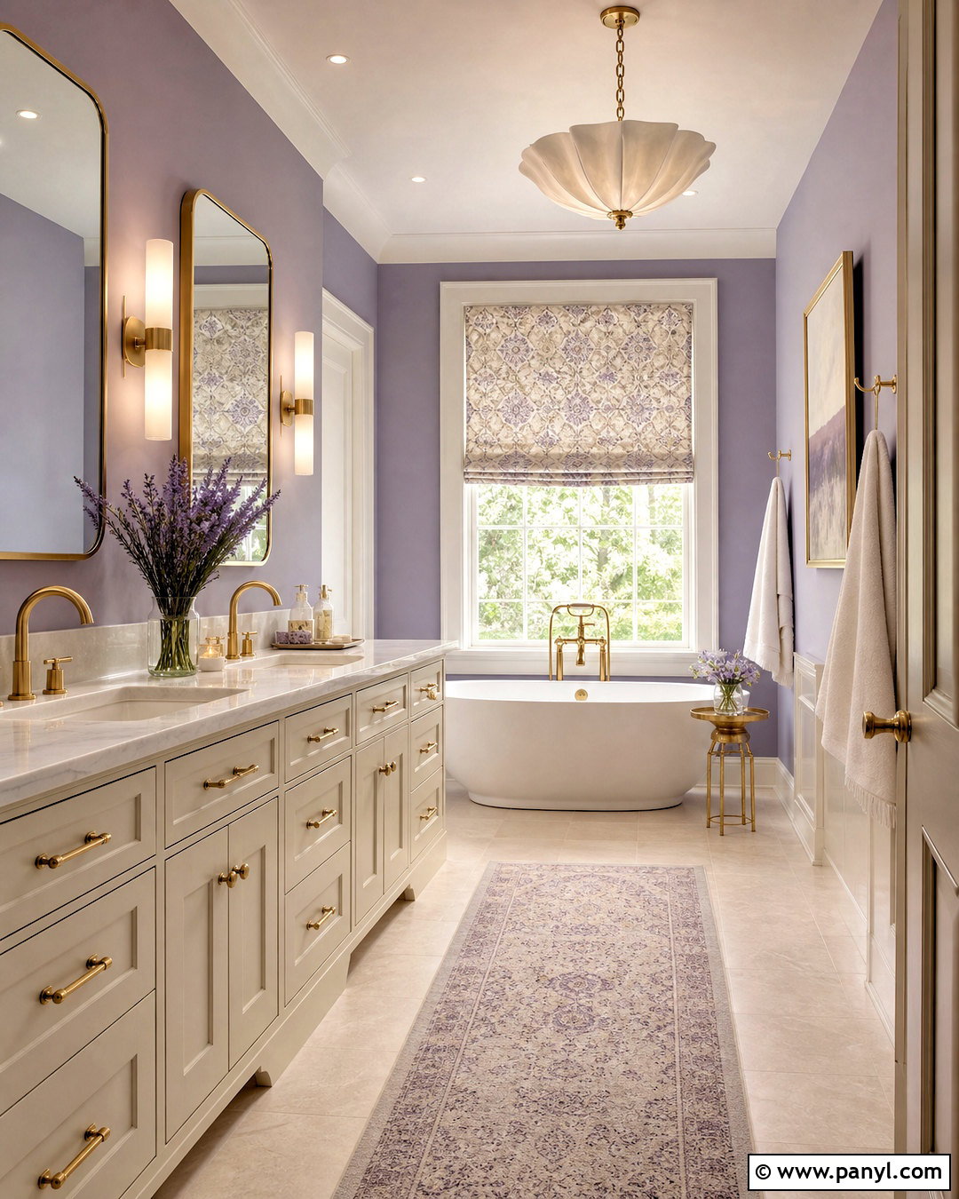 Lavender And Gold Bathroom - 20 lavender bathroom ideas