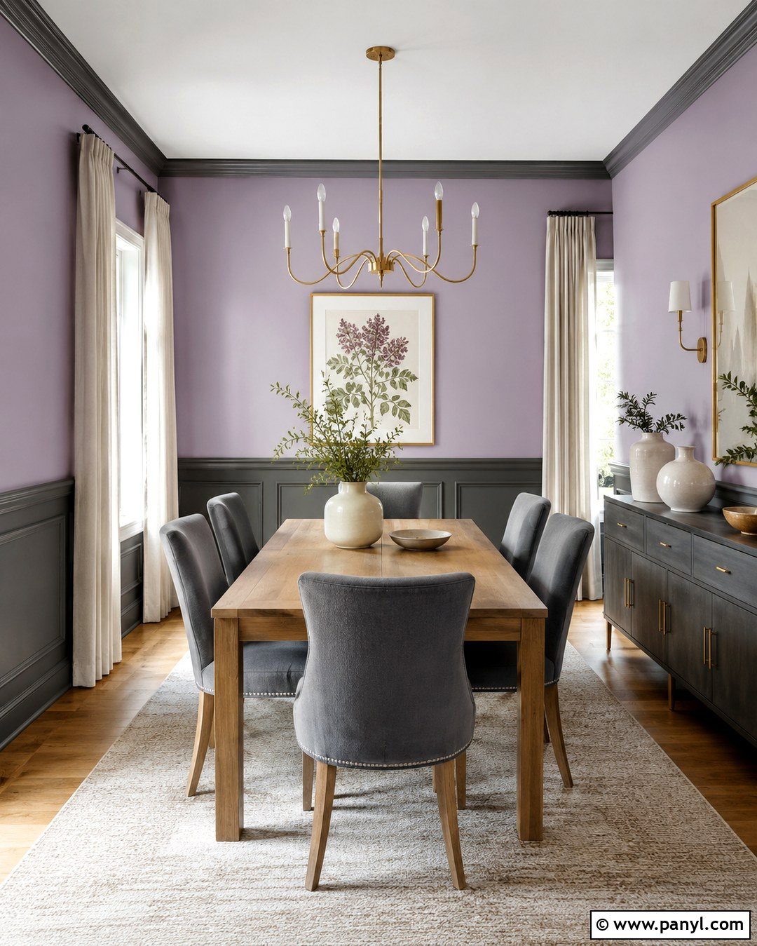 Lavender And Grey Dining Room Walls - 20 lavender and grey walls