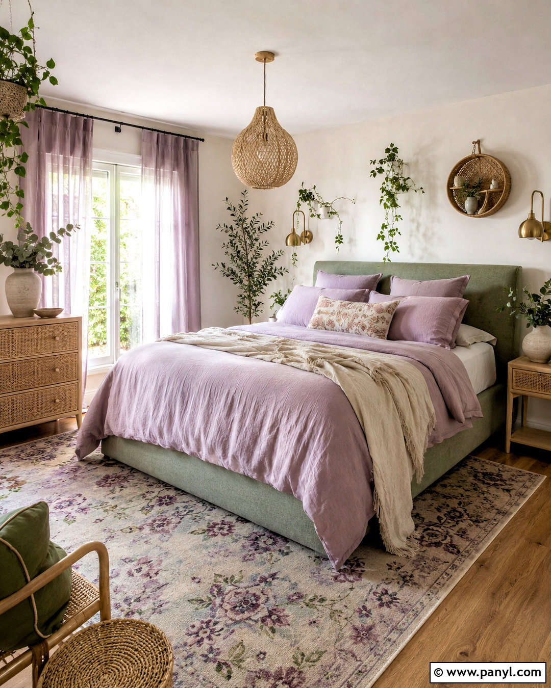 Lavender And Sage Boho Color Palette - 20 boho chic color palette ideas