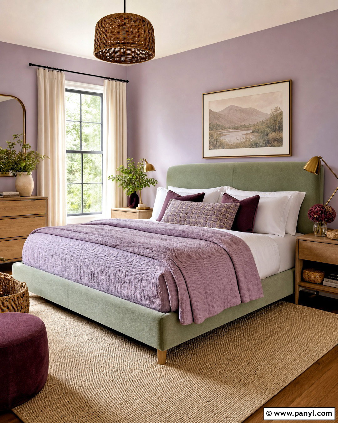Lavender And Sage Green Bedroom Color Combination - 20 color combinations home ideas