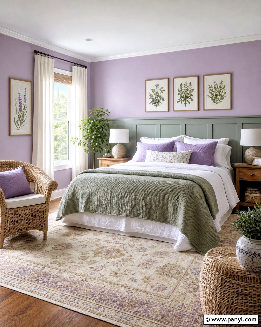 Lavender And Sage Green Bedroom - 20 lavender paint bedroom ideas