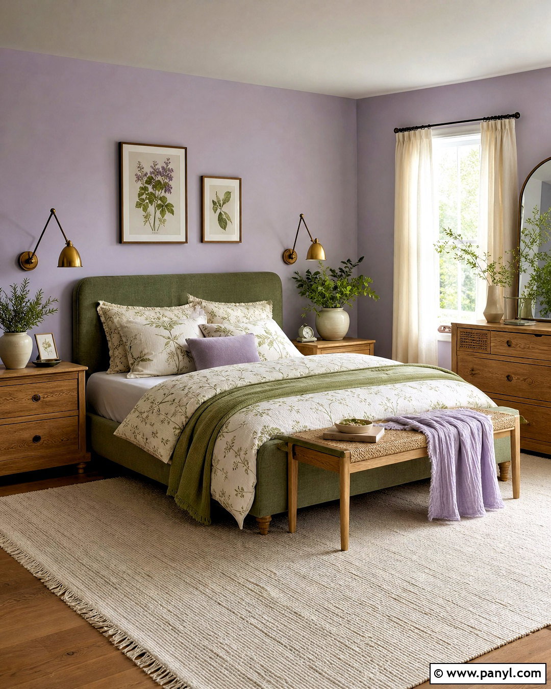 Lavender And Sage Green Room - 20 lavender room ideas
