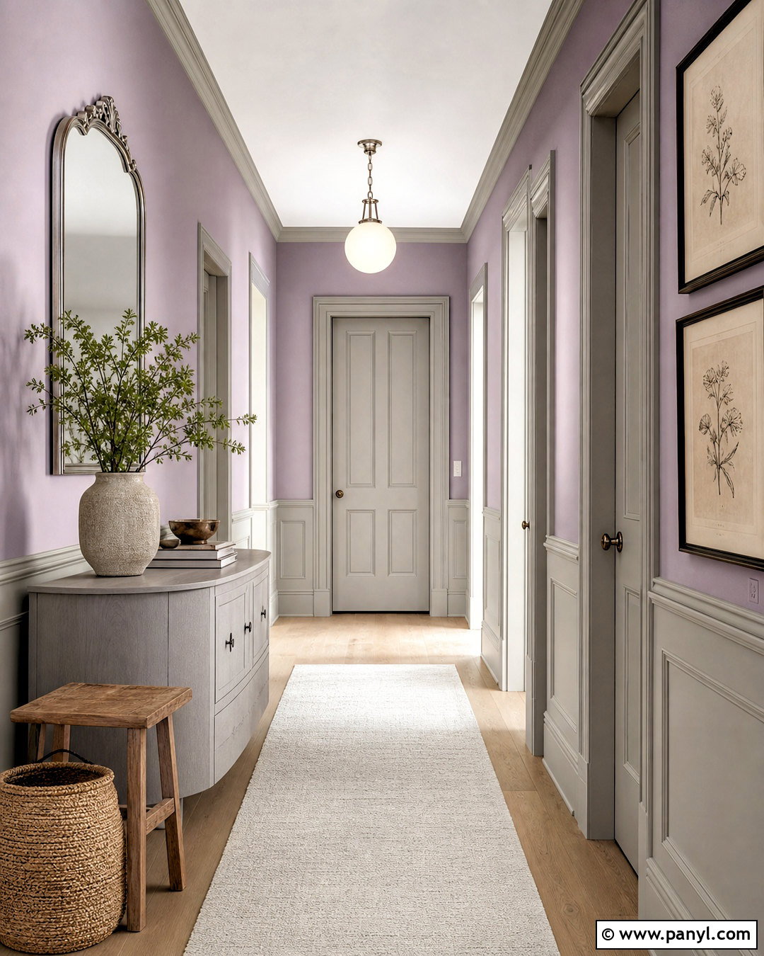 20 Two Tone Hallway Ideas for a Stylish First Impression