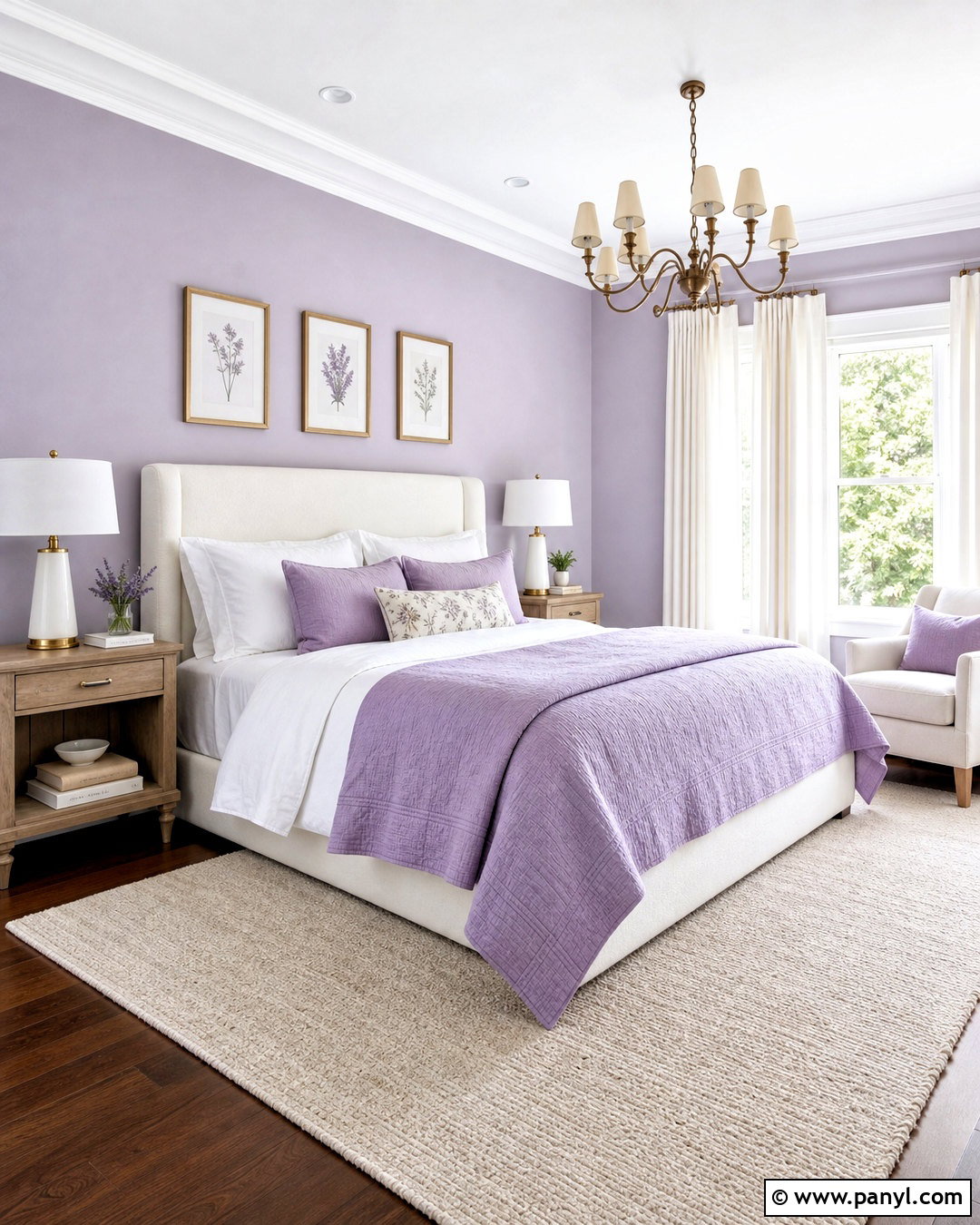 Lavender And White Bedroom - 20 lavender room ideas
