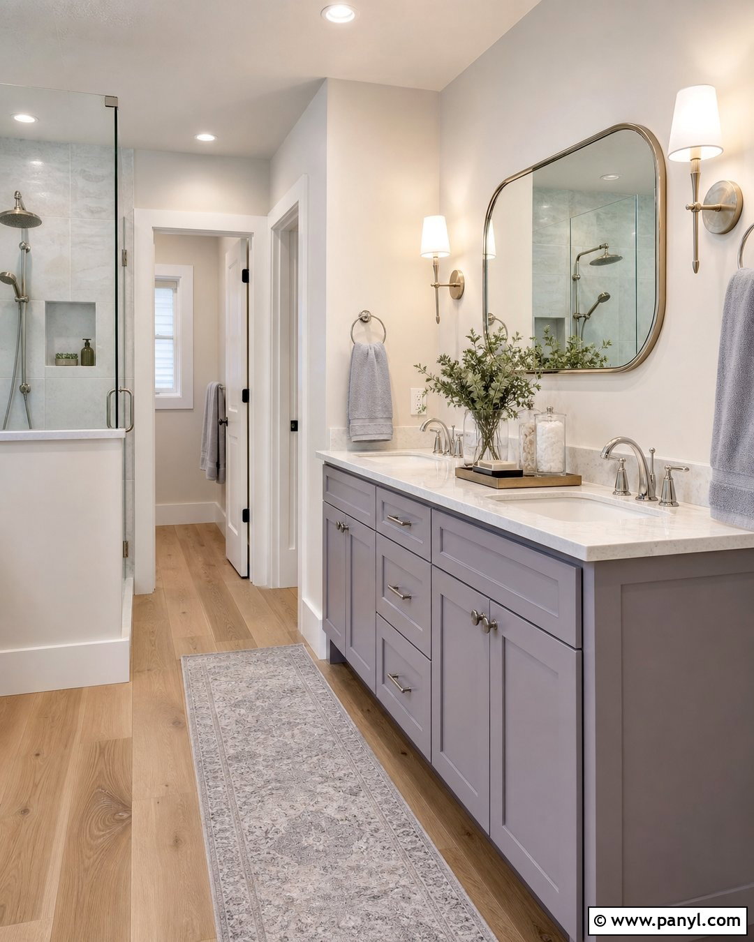 Lavender Bathroom Vanity - 35 painted bathroom vanity colors