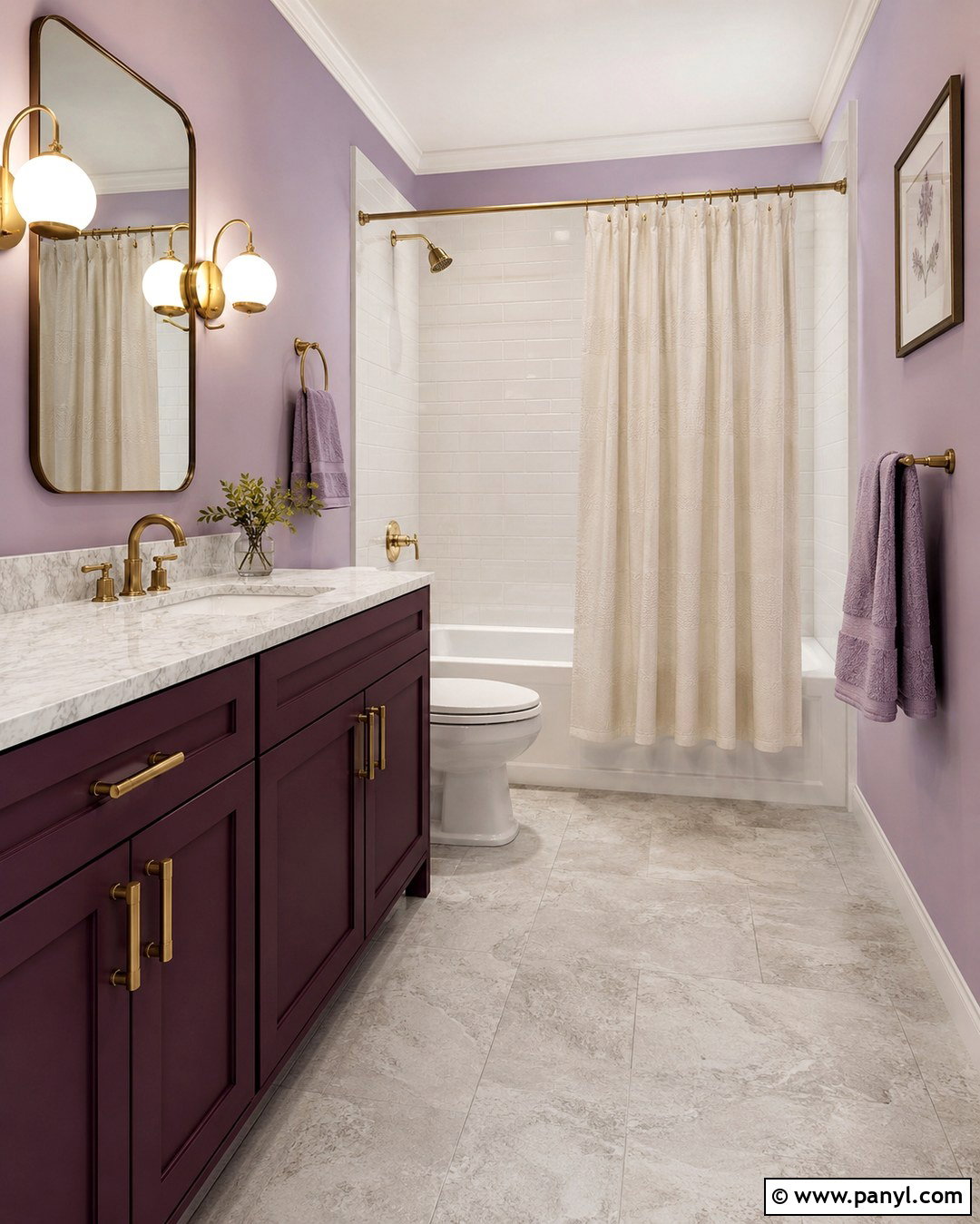 20 Colorful Bathroom Walls Ideas for a Cheerful Makeover