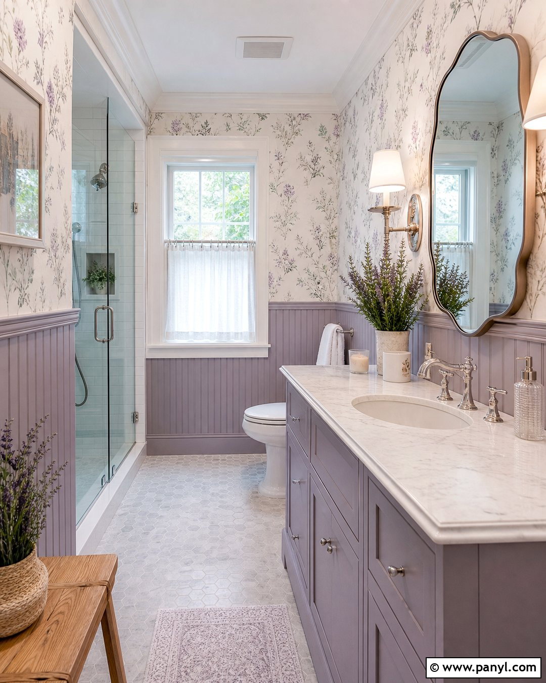 Lavender Beadboard - 20 Beadboard Wall Paint Colors