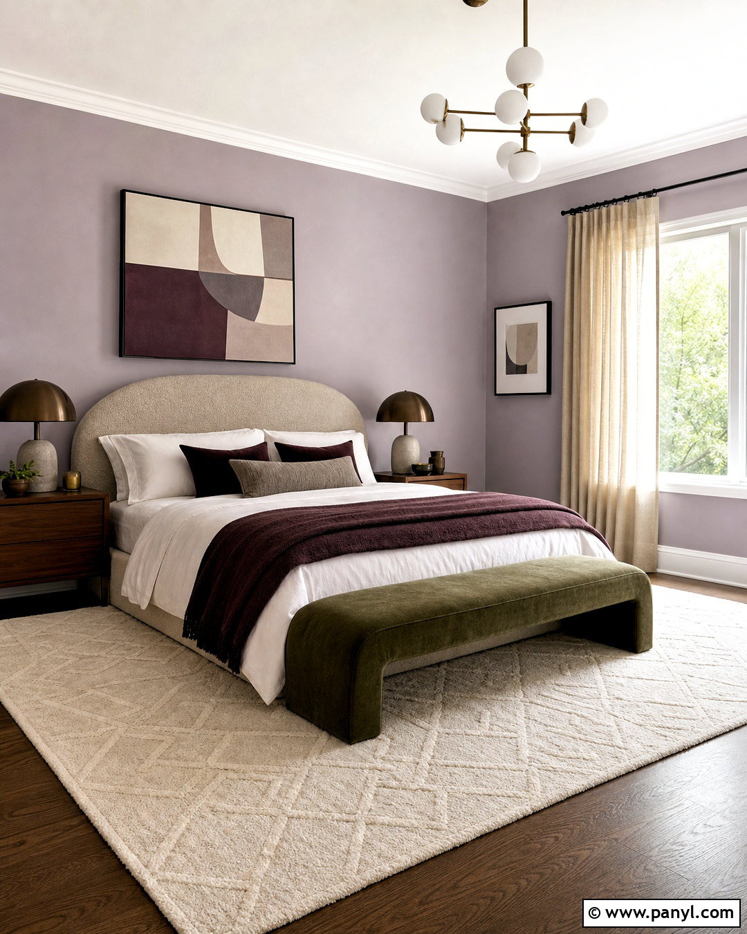 Lavender Bedroom Color Scheme - 20 room colour ideas