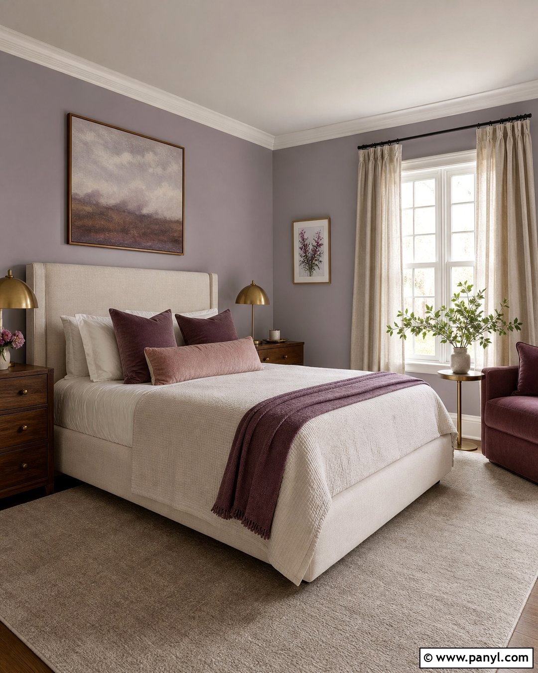 Lavender Bedroom Wall Color - 50 wall colour ideas