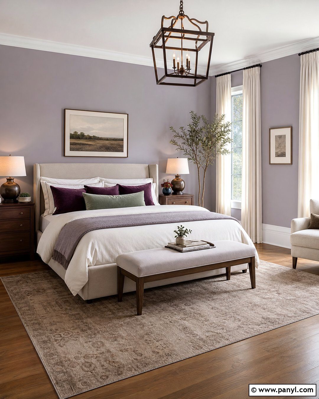 Lavender Bedroom Wall Color - 30 house wall color ideas