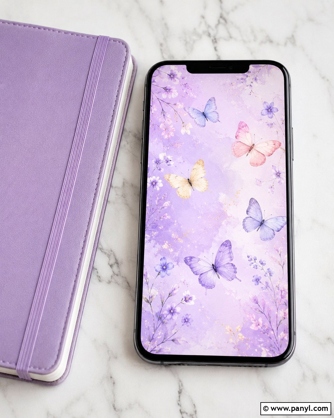 Lavender Butterfly Wallpaper - 20 Smile And Be Happy Wallpaper Ideas