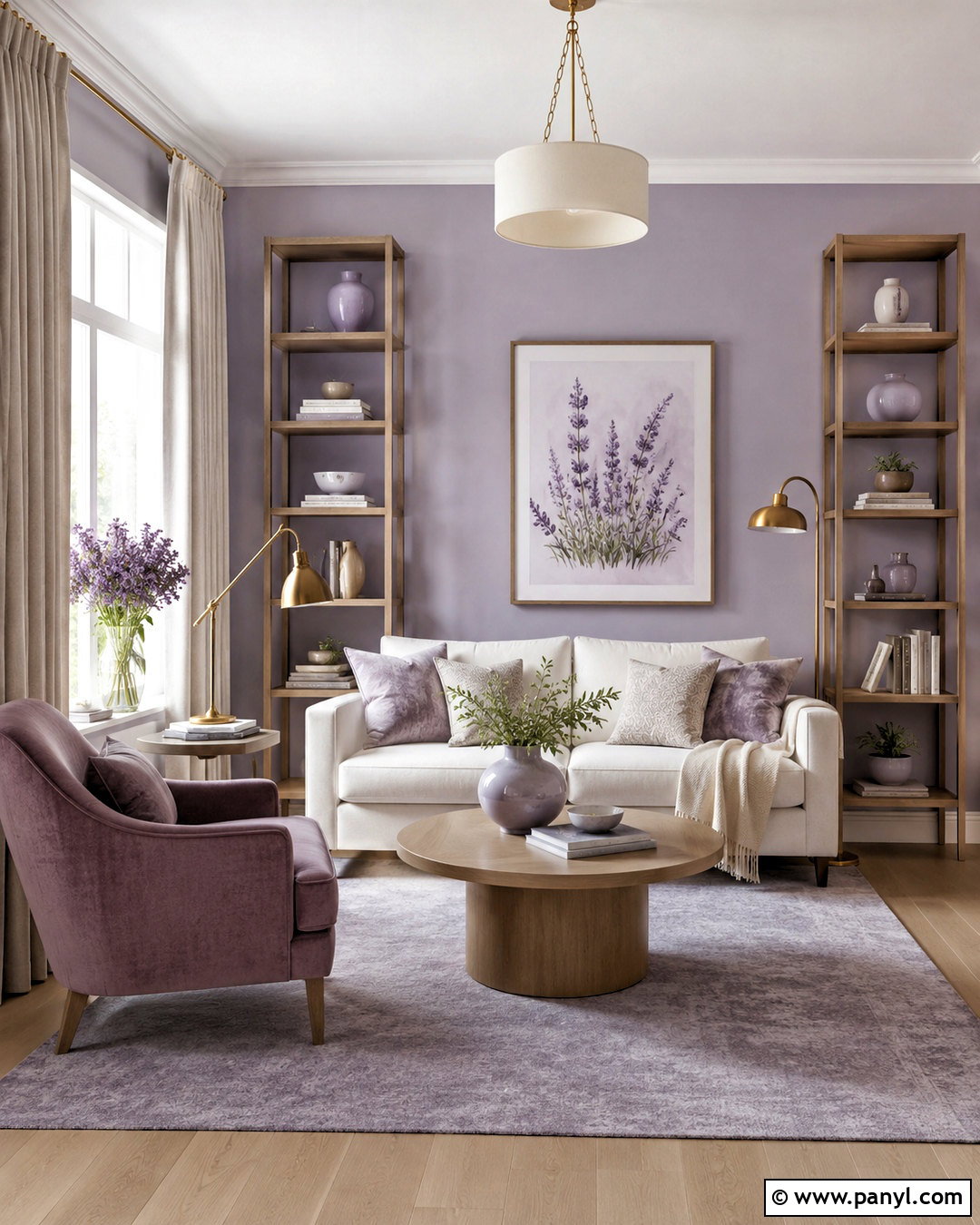 Lavender Color Palette - 20 color pallets