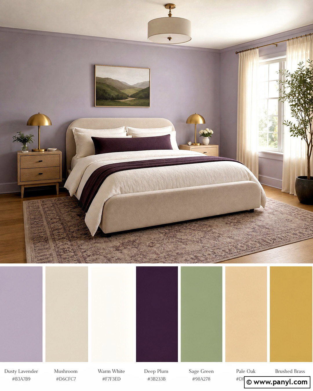 Lavender Color Palette - 20 colour palette ideas
