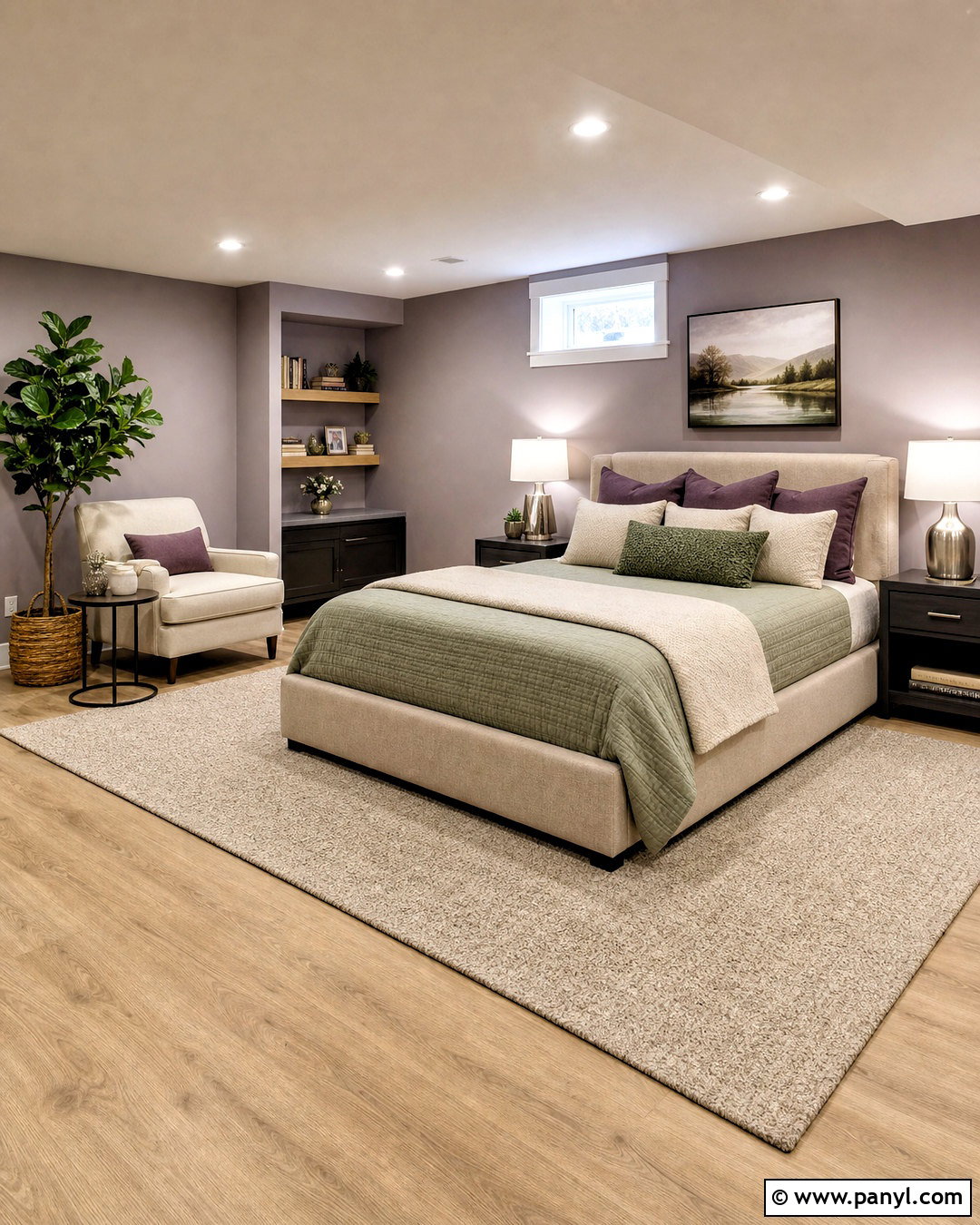 Lavender Gray Basement Walls - 20 basement wall colors