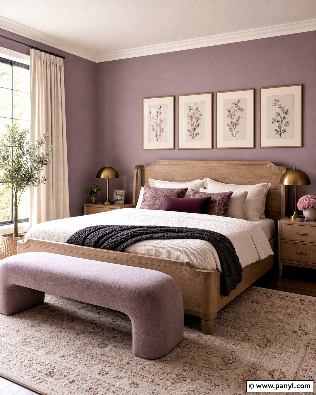Lavender Gray Bedroom Paint Color - 20 cozy bedroom paint colors