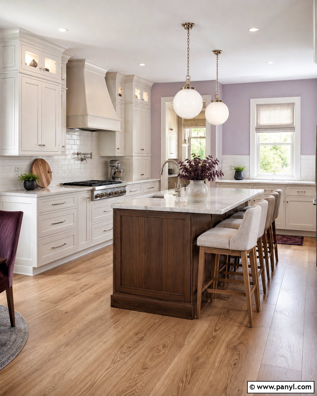 Lavender Gray Kitchen Walls - 40 kitchen colors for walls