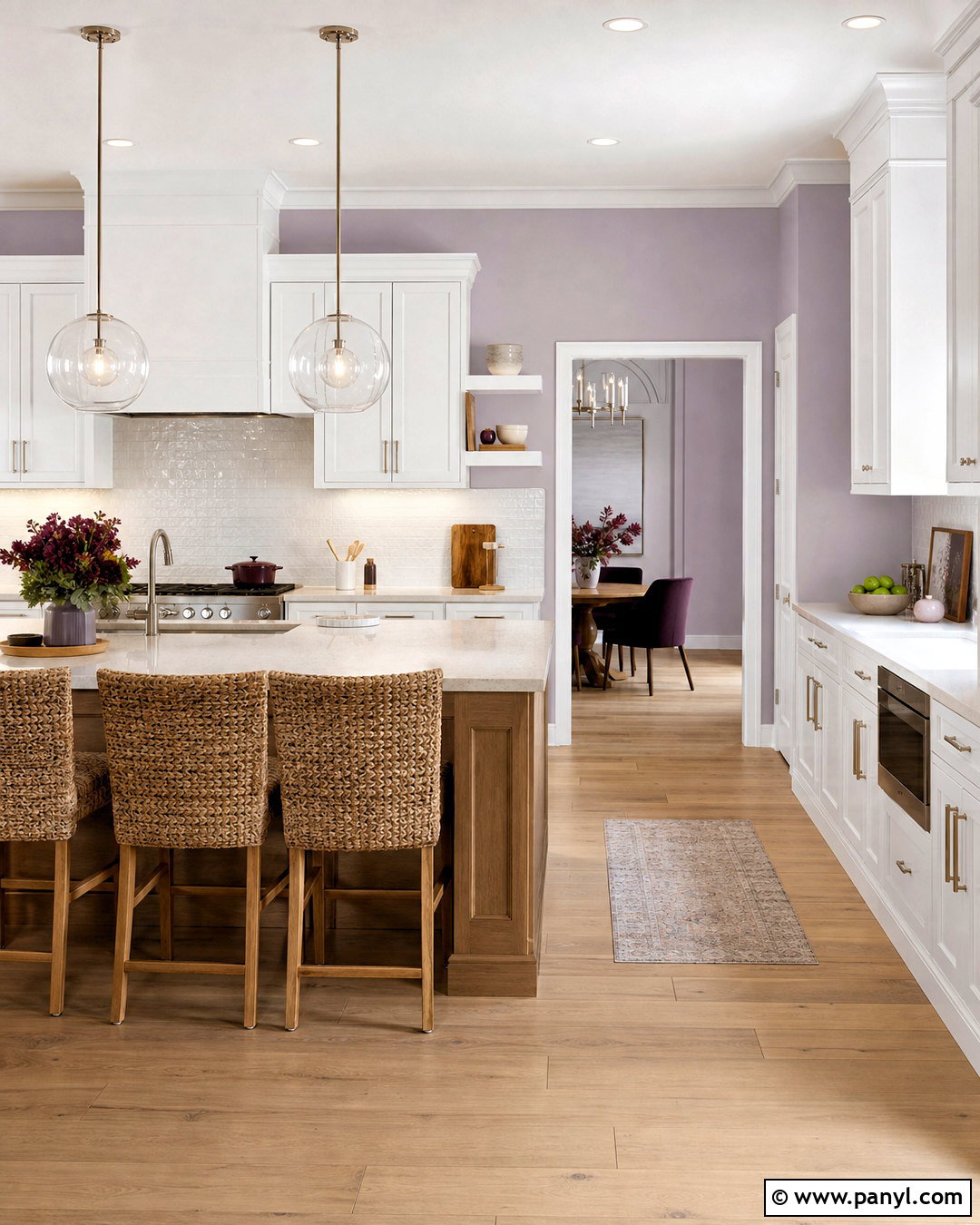 Lavender Gray Kitchen Walls - 20 kitchen walls paint ideas