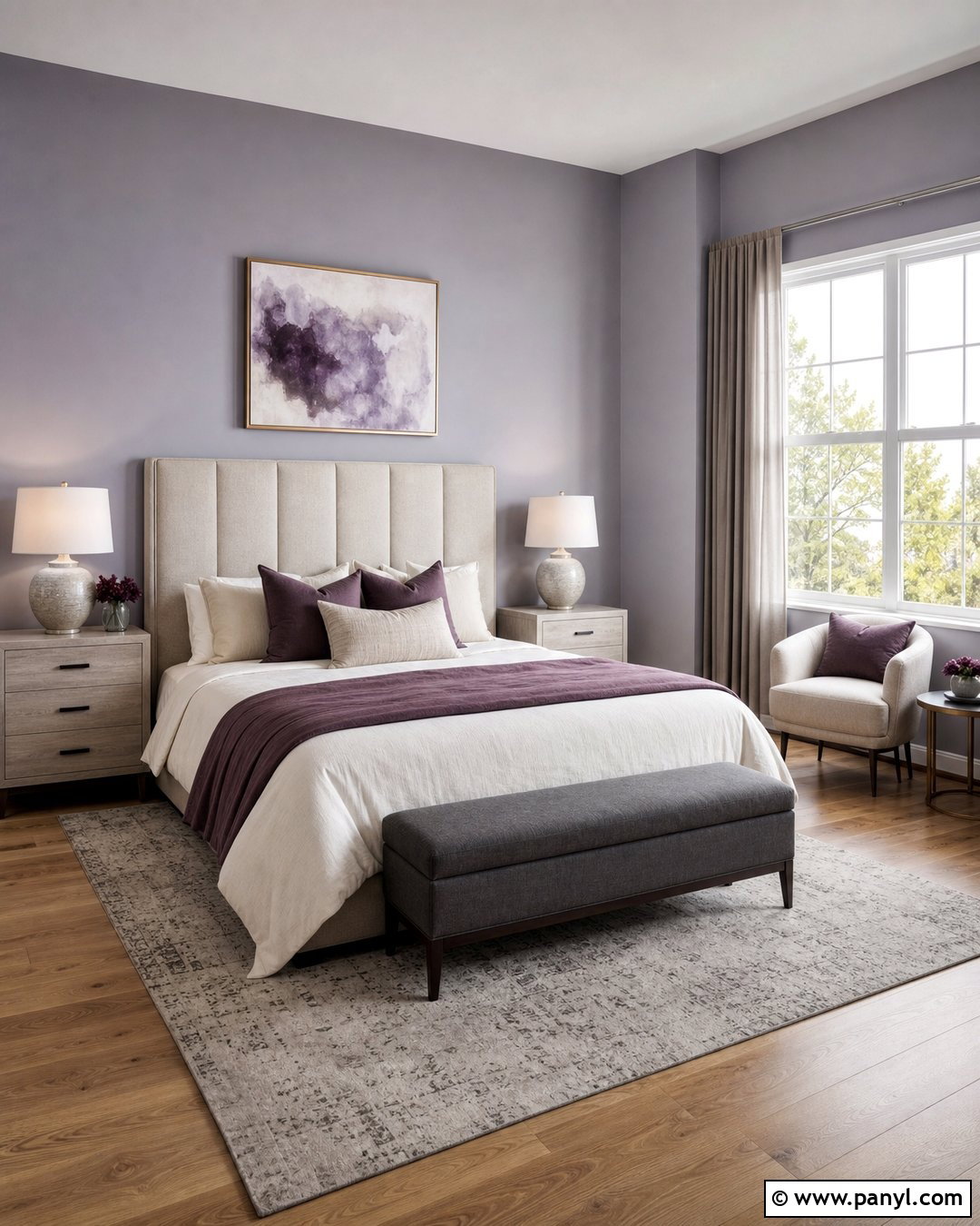 Lavender Gray Wall Color - 25 Trending Wall Colors 2027