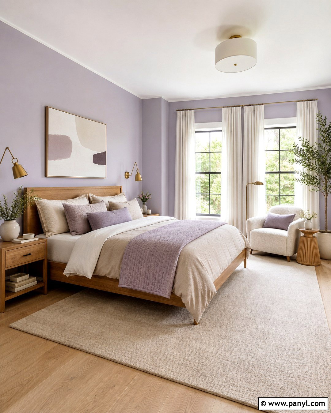 Lavender Gray Wall Color - 20 Interesting Wall Colors