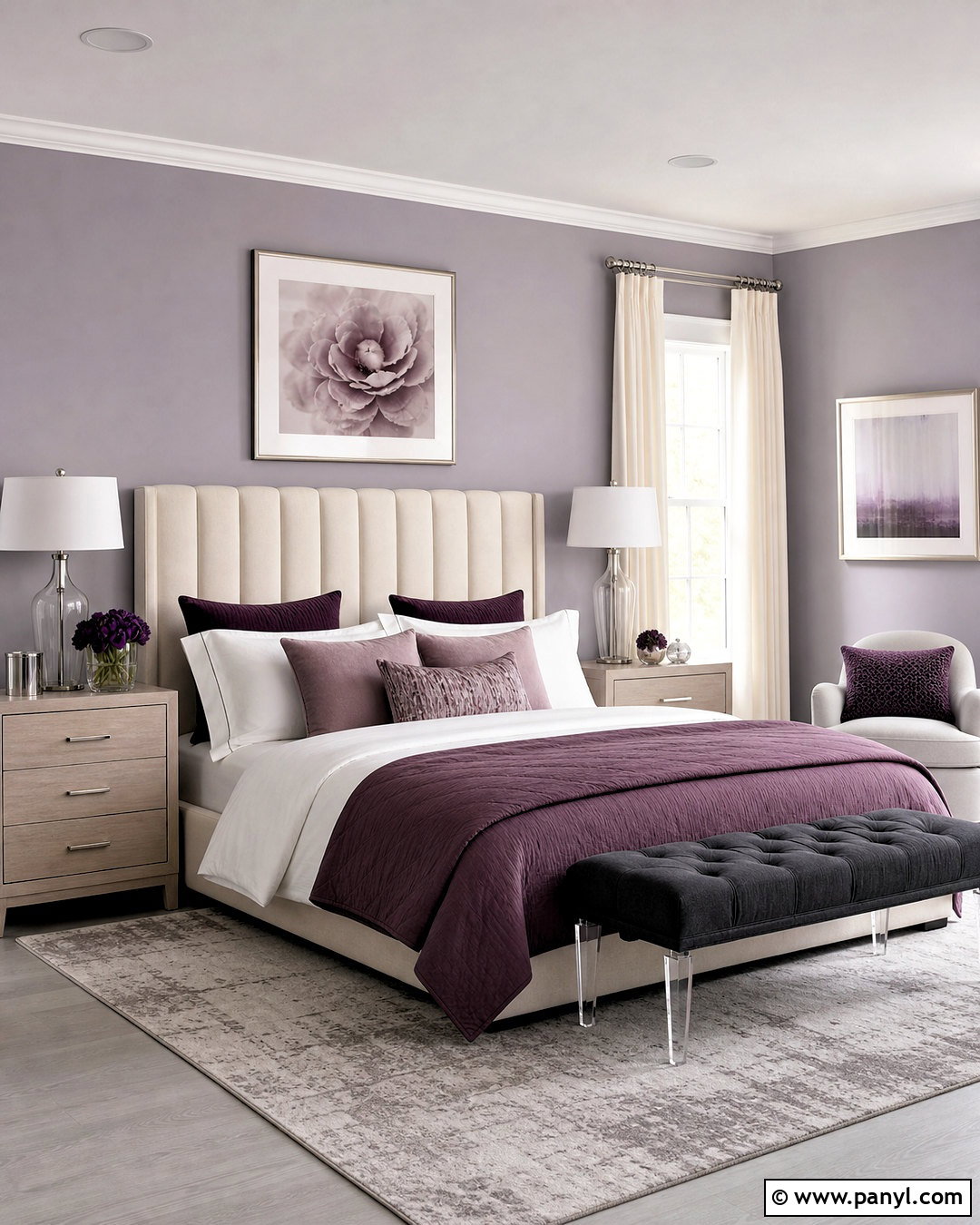 Lavender Gray Wall Paint - 20 interior wall paint colors