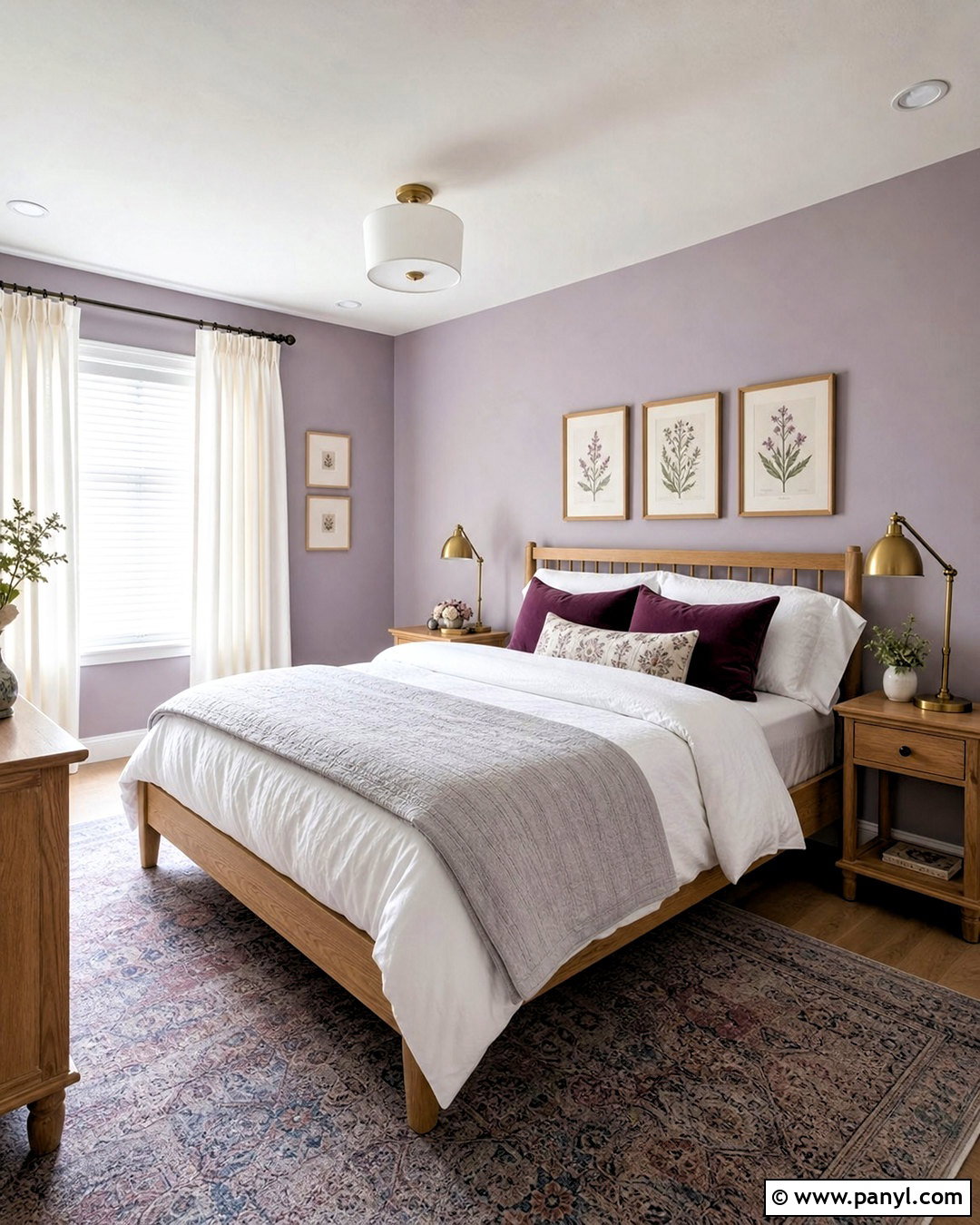 Lavender Guest Bedroom Walls - 20 color wall ideas