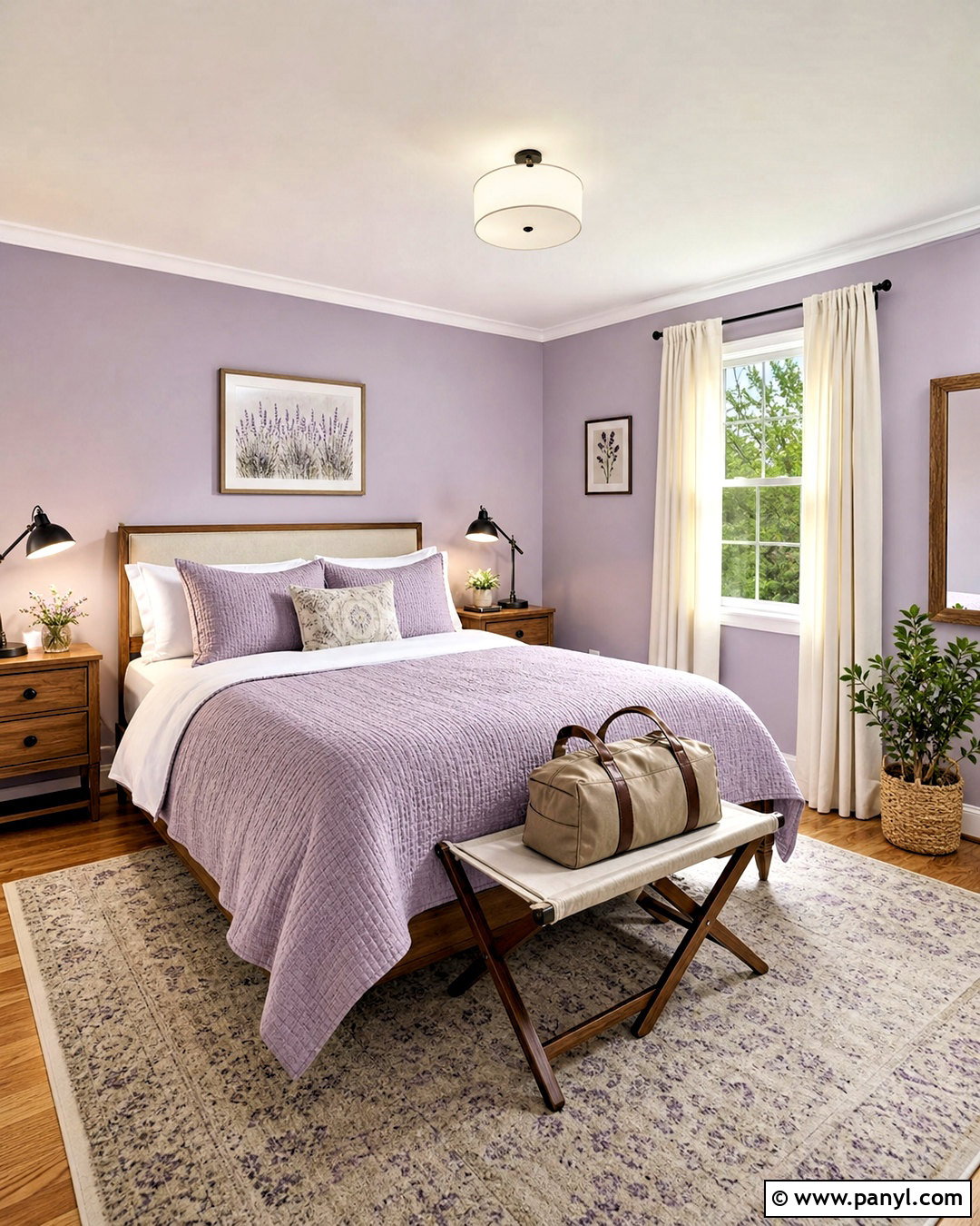 Lavender Guest Bedroom - 20 lavender paint bedroom ideas