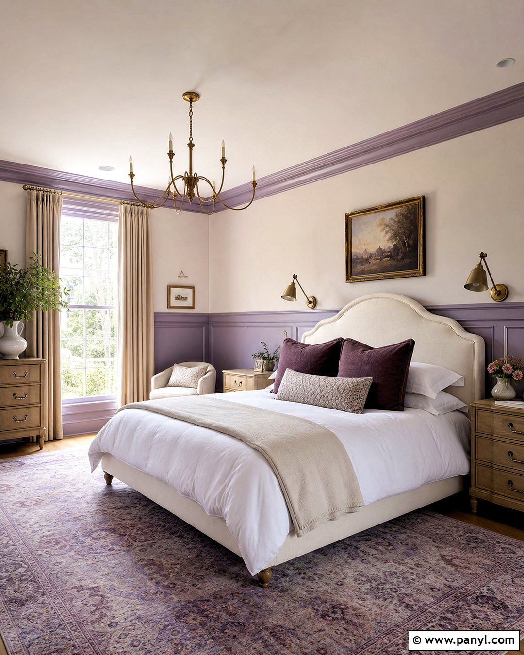 Lavender Half Wall Bedroom - 20 half wall bedroom ideas