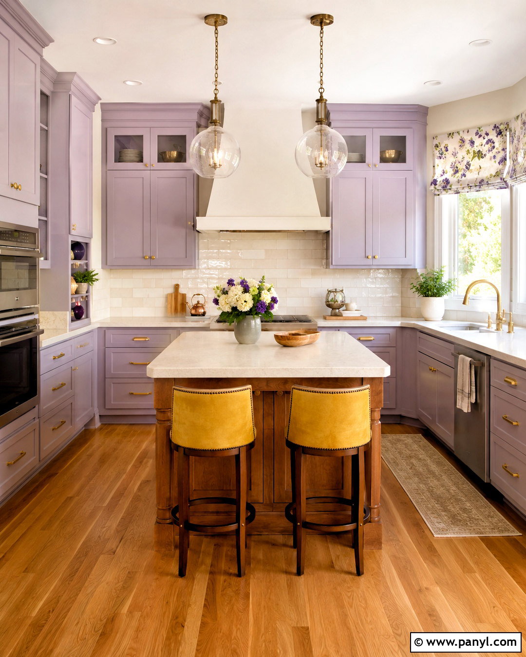Lavender Kitchen Cabinets - 20 bright kitchen ideas colorful ideas
