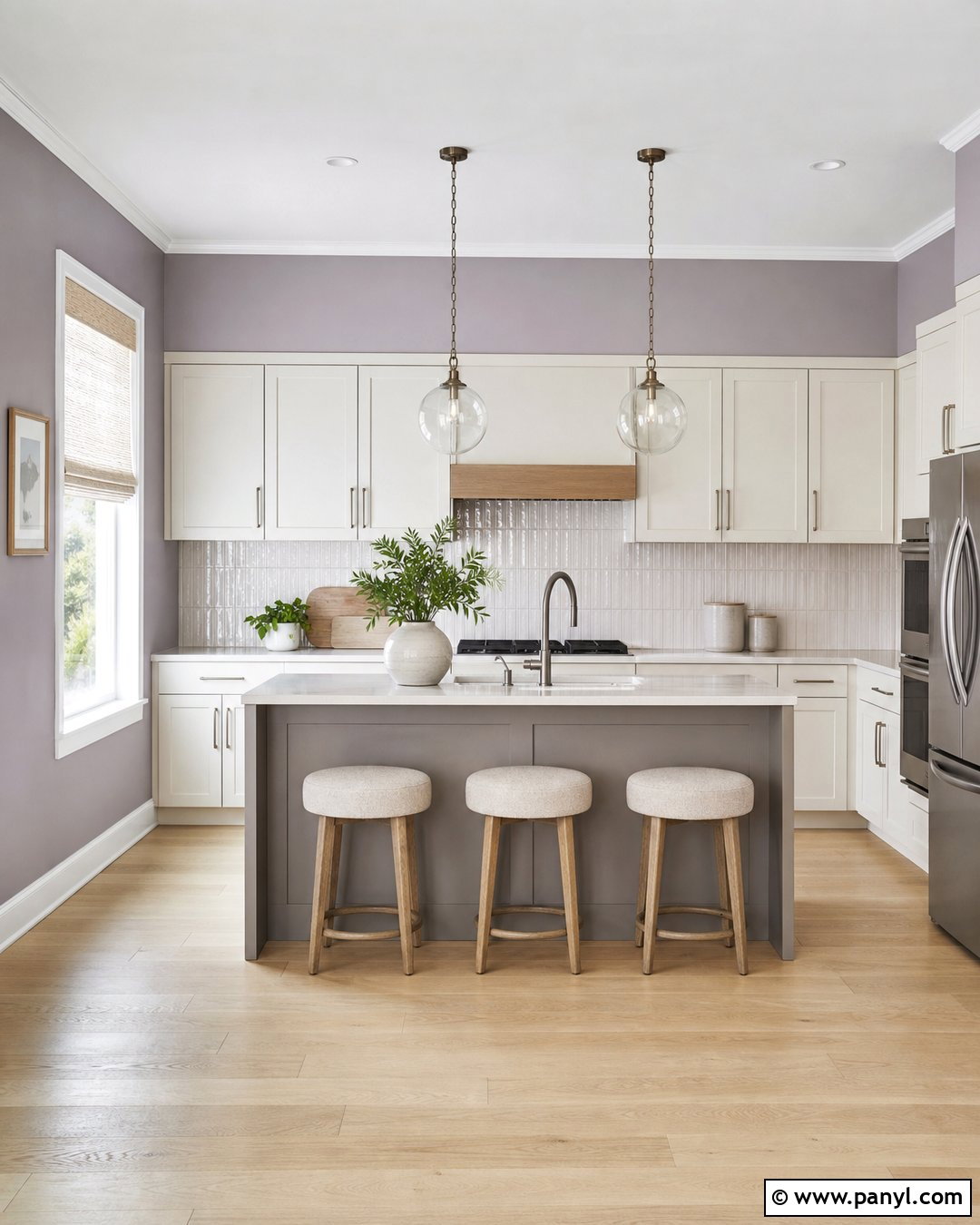 Lavender Kitchen Wall Colour - 45 kitchen wall colour ideas