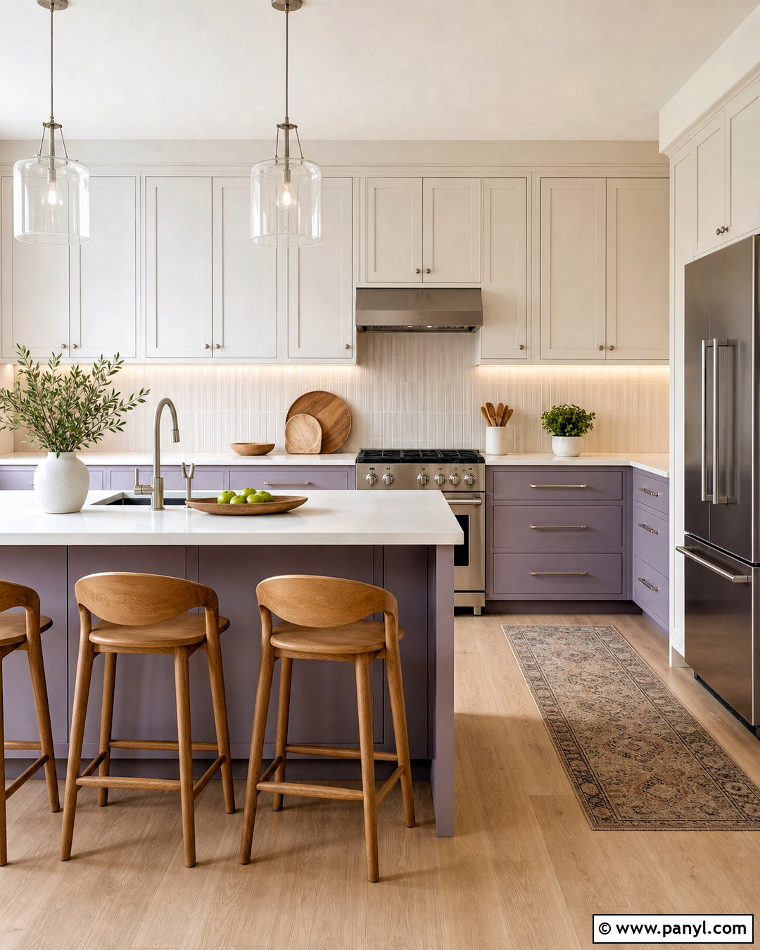Lavender Modern Kitchen - 20 lavender interior ideas