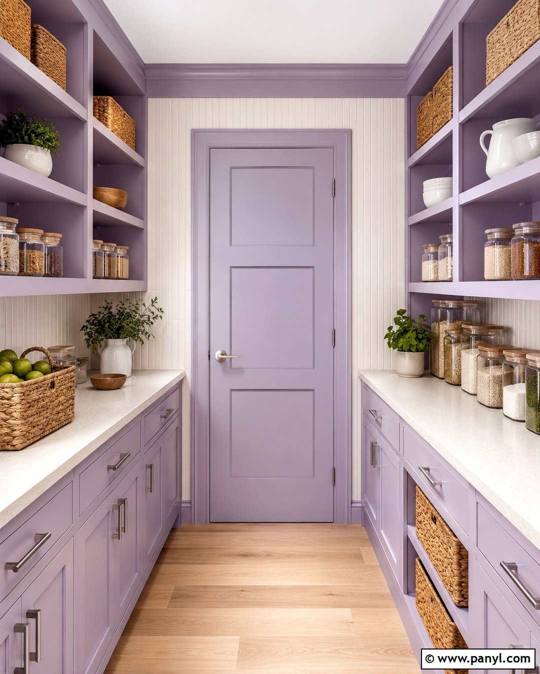Lavender Pantry Color - 20 Bright Pantry Colors