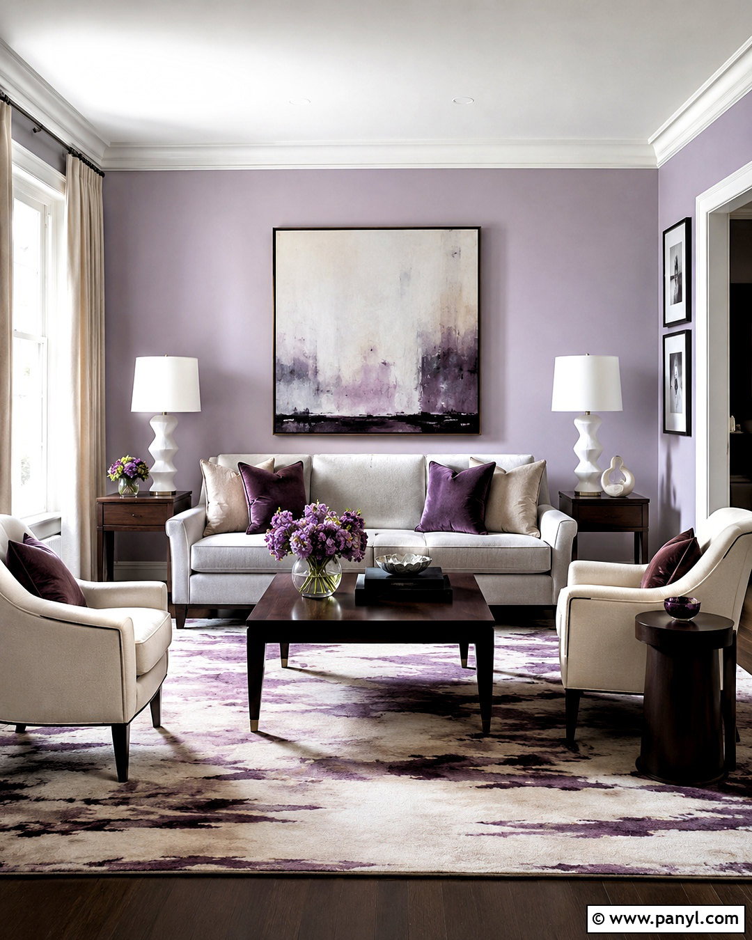 Lavender Pastel Living Room - 20 pastel colors living room ideas
