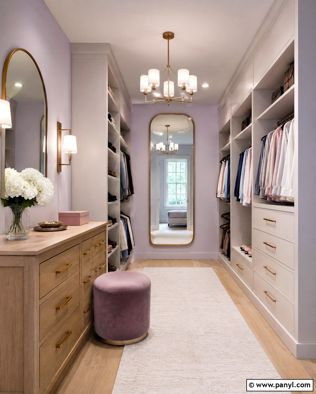 Lavender Pearl Dressing Room Walls - 20 Pearl Paint Colors For Walls