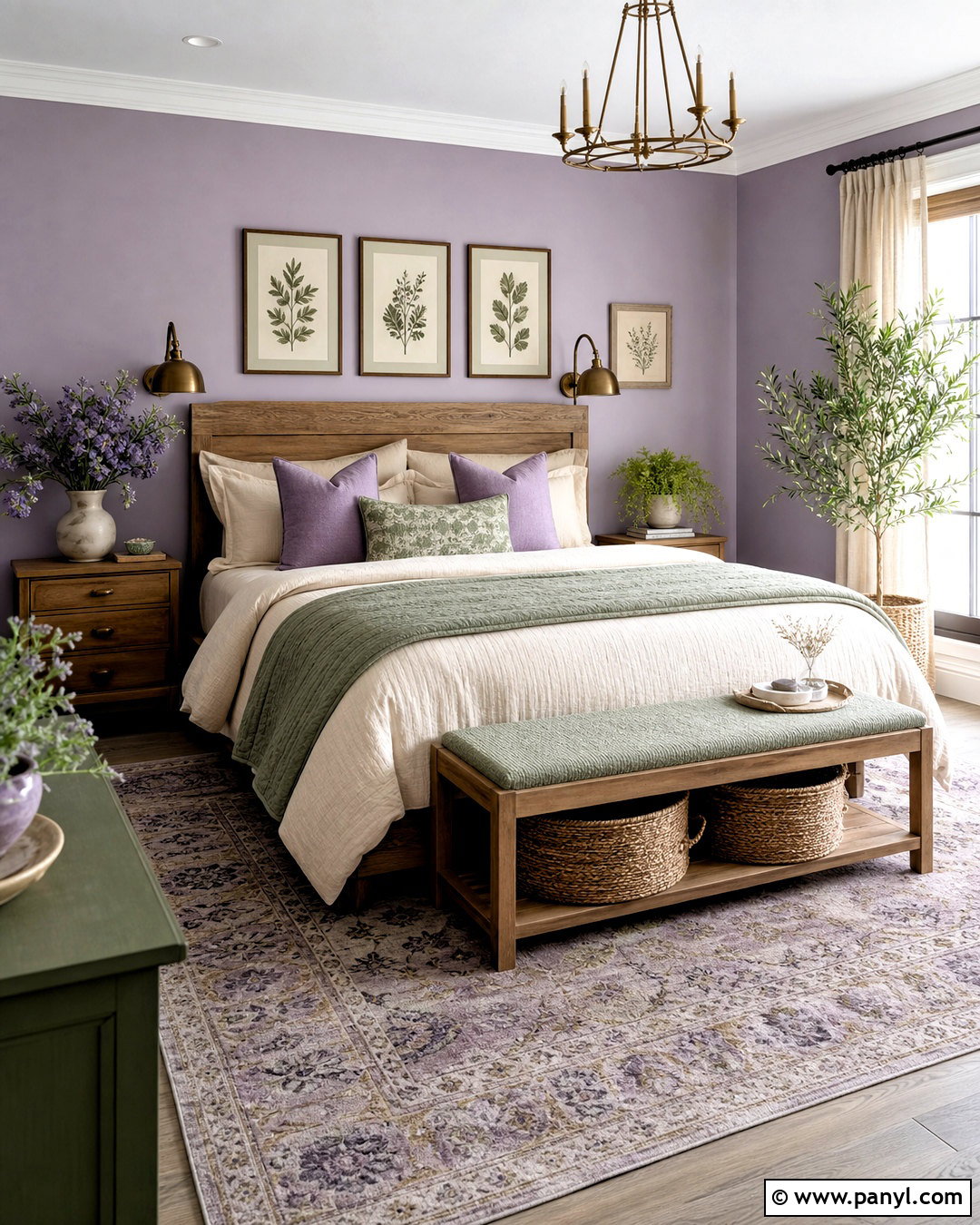 Lavender Room With Sage Green - 20 lavender aesthetic room ideas