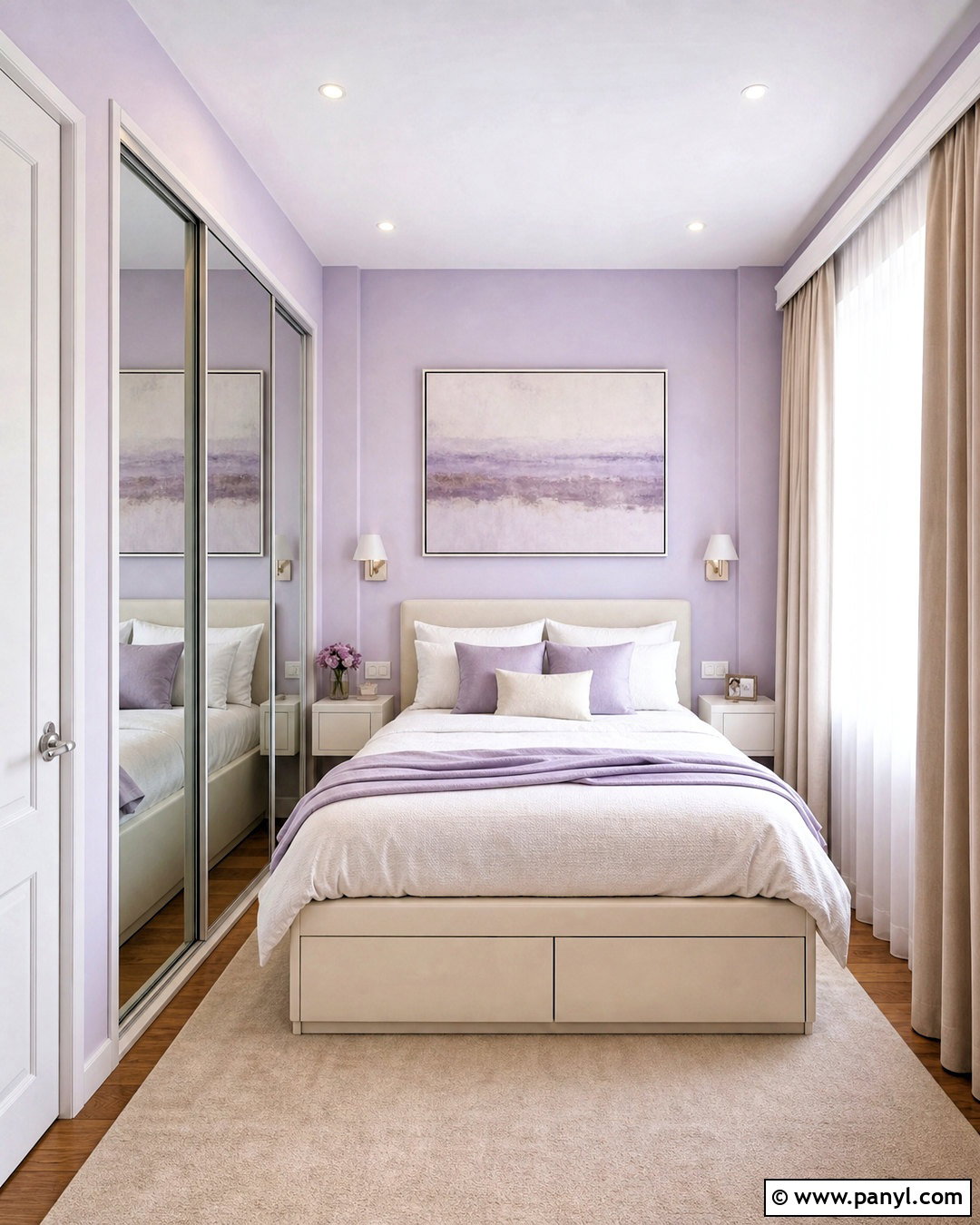 Lavender Small Bedroom - 20 lavender room ideas