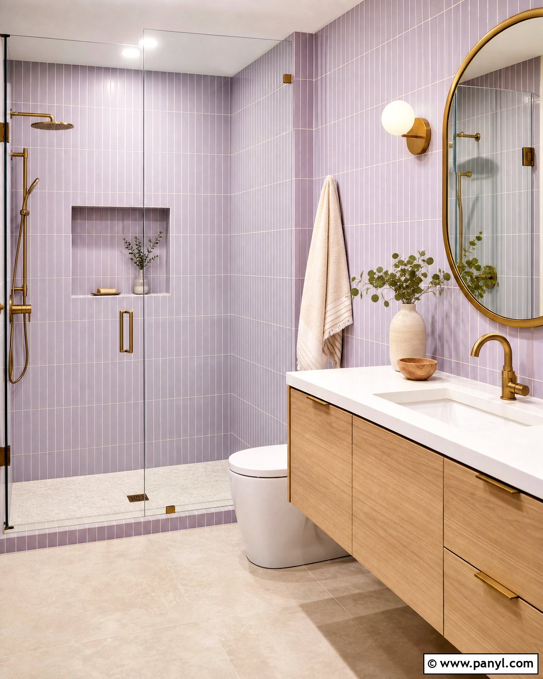 20 Lavender Bathroom Decor Ideas for a Charming Spa-Like Retreat