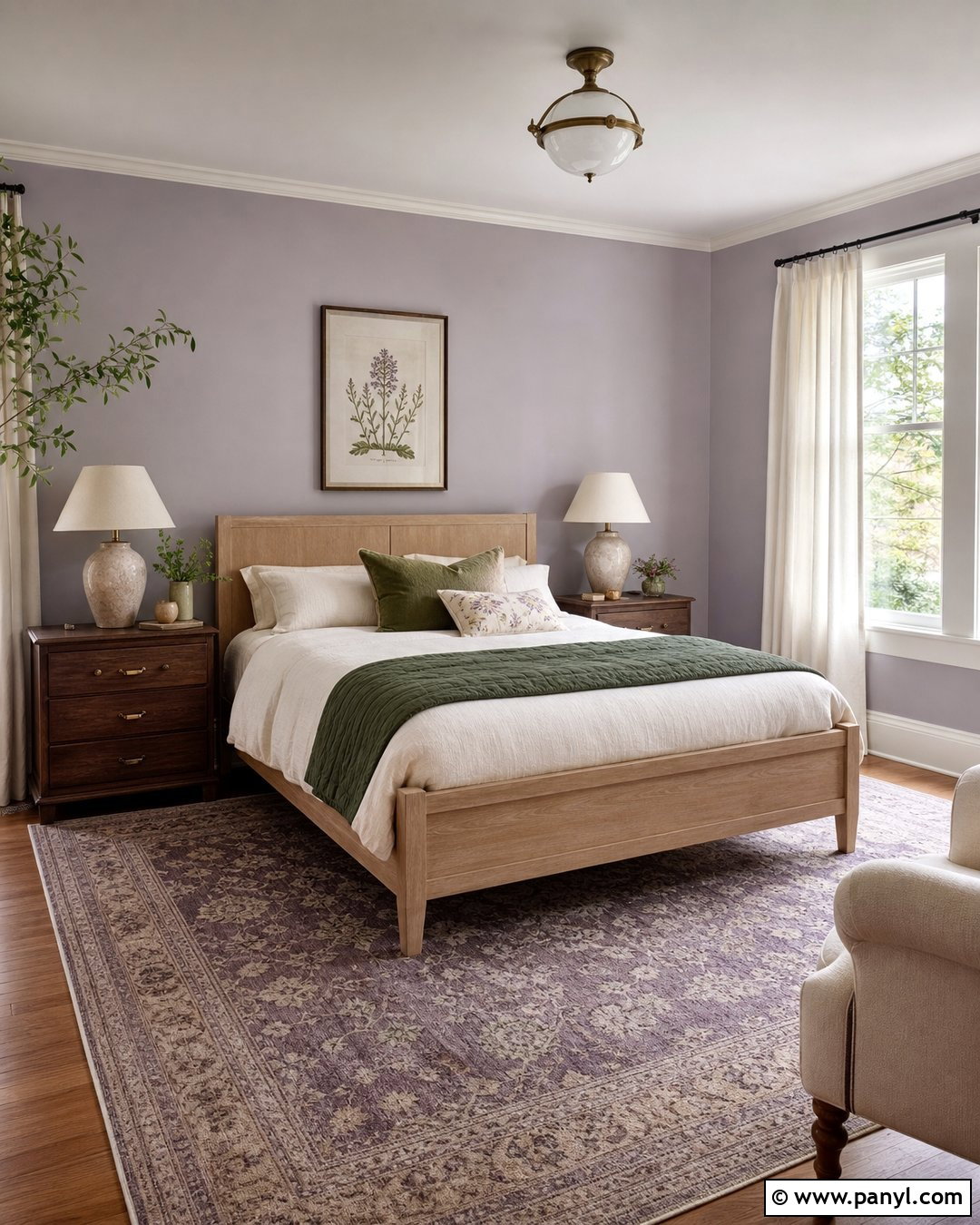 Lavender Wall Color - 30 Popular Wall Colors