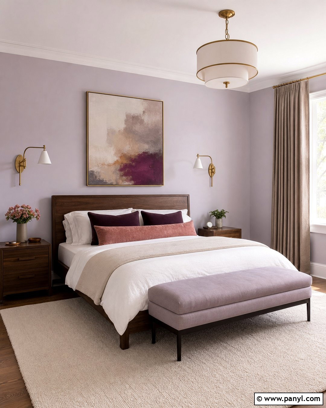 Lavender Wall Color - 50 wall color ideas
