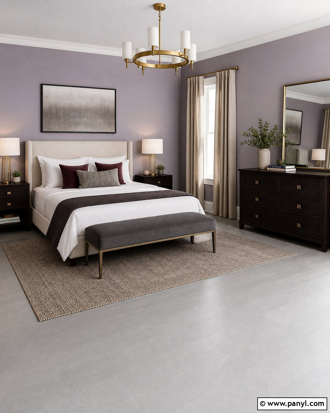 Lavender Wall Color With Gray Floors - 30 wall color with gray floors