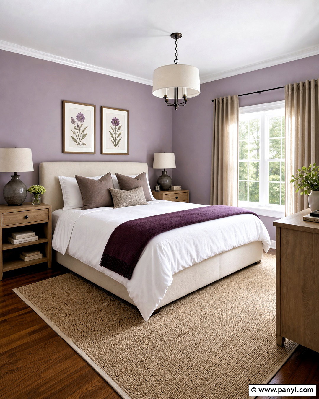 Lavender Wall Paint - 20 wall paint colour ideas