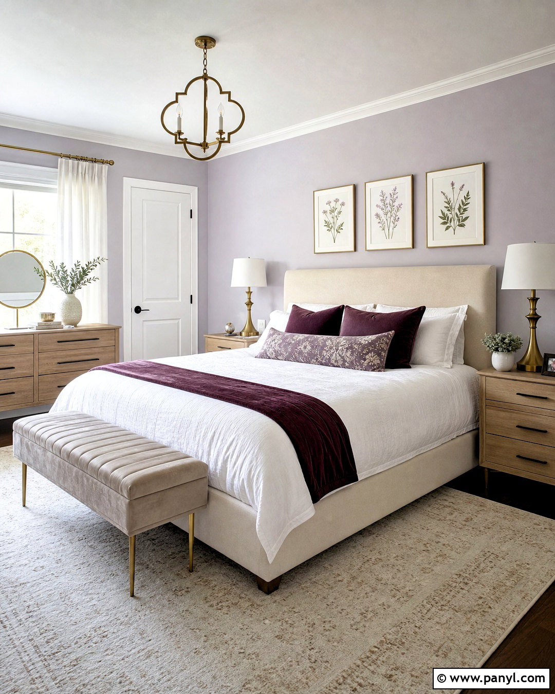 Lavender Wall Paint - 20 painting colours for walls