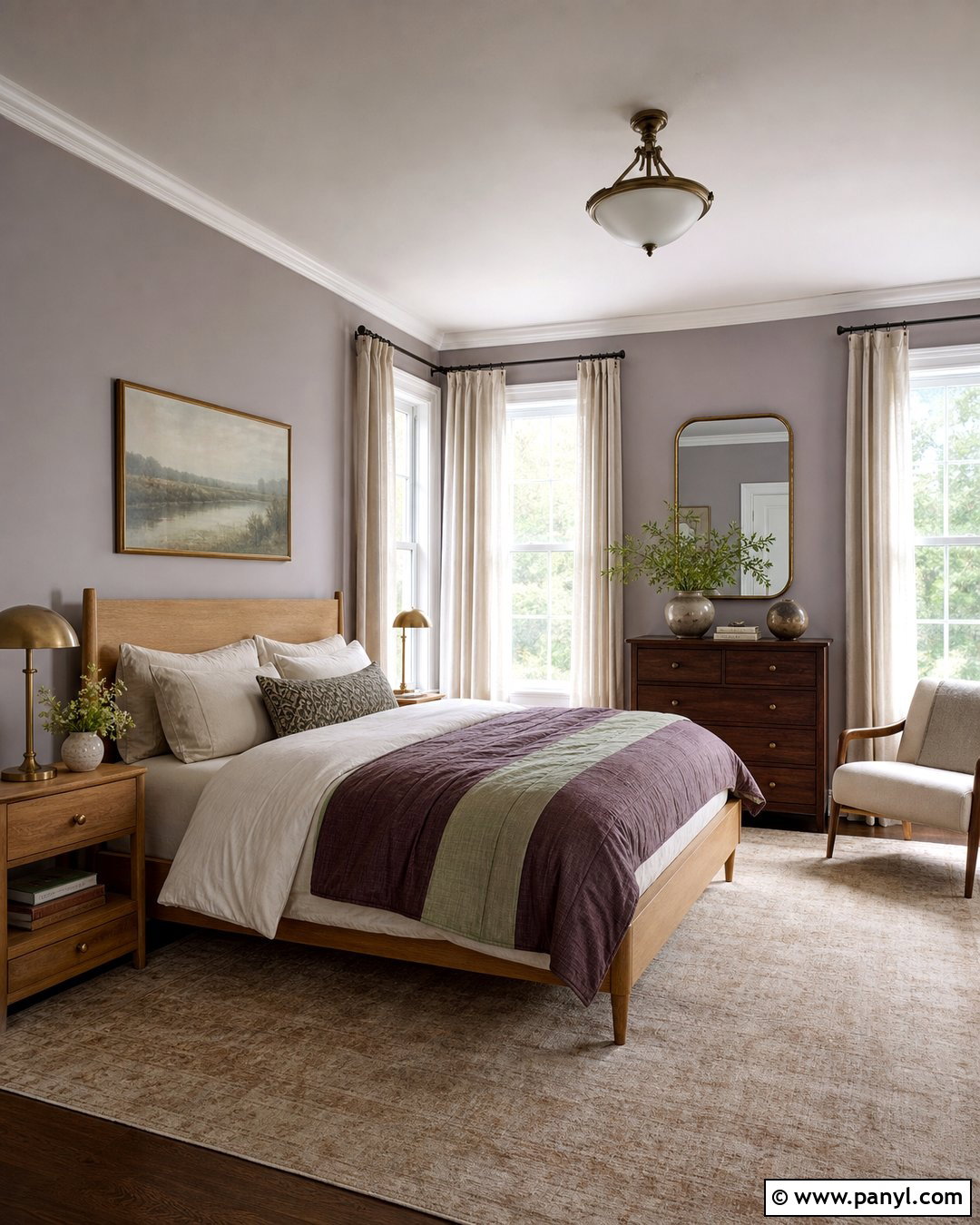 Lavender Walls - 35 House Wall Colors