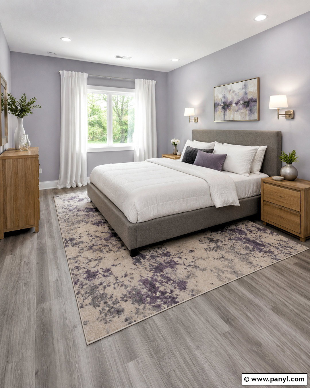 Lavender Walls With Gray Flooring - 40 Wall Colors To Match Gray Flooring Ideas