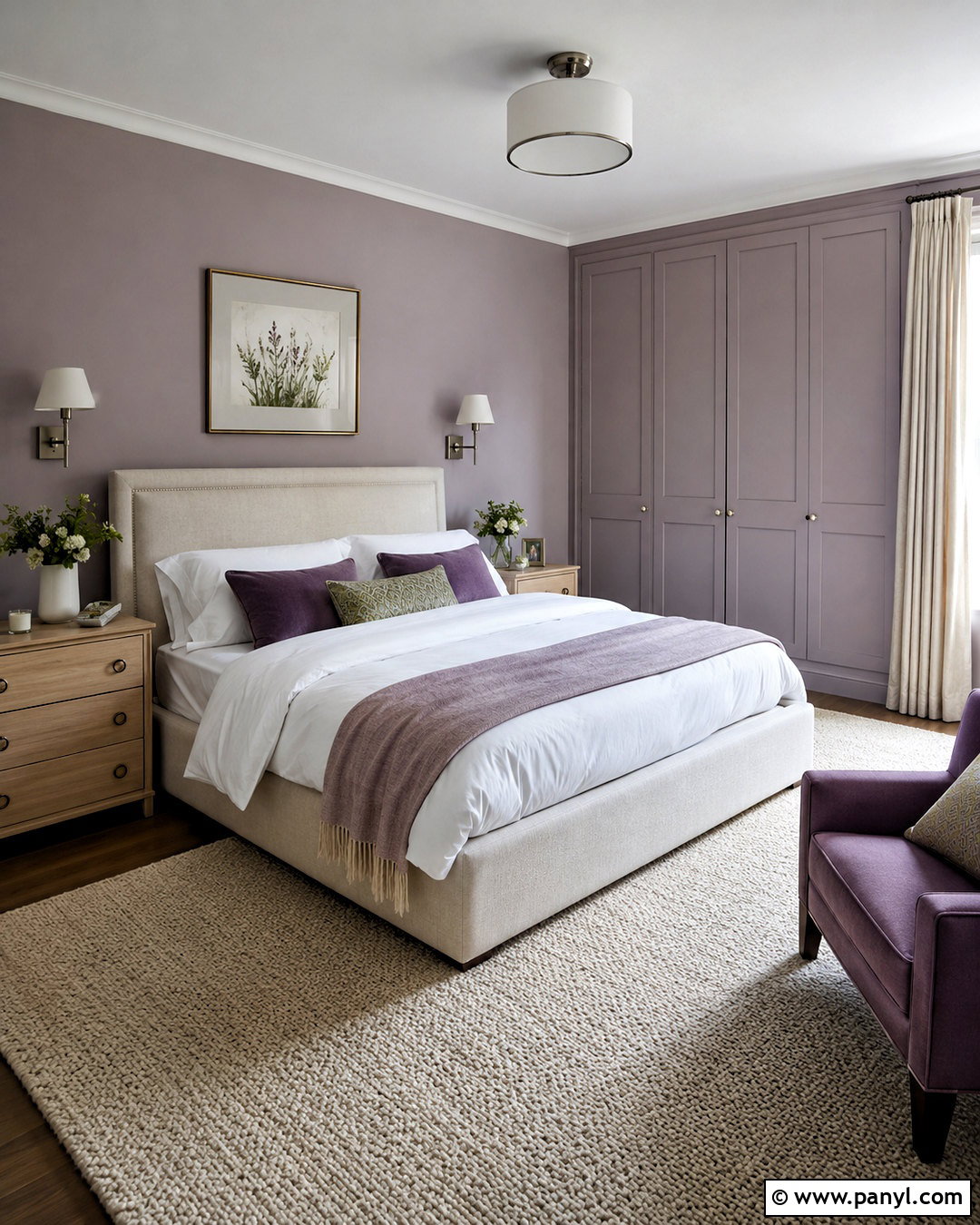 Lavender Wardrobe And Wall - 20 Wardrobe And Wall Same Colour Ideas