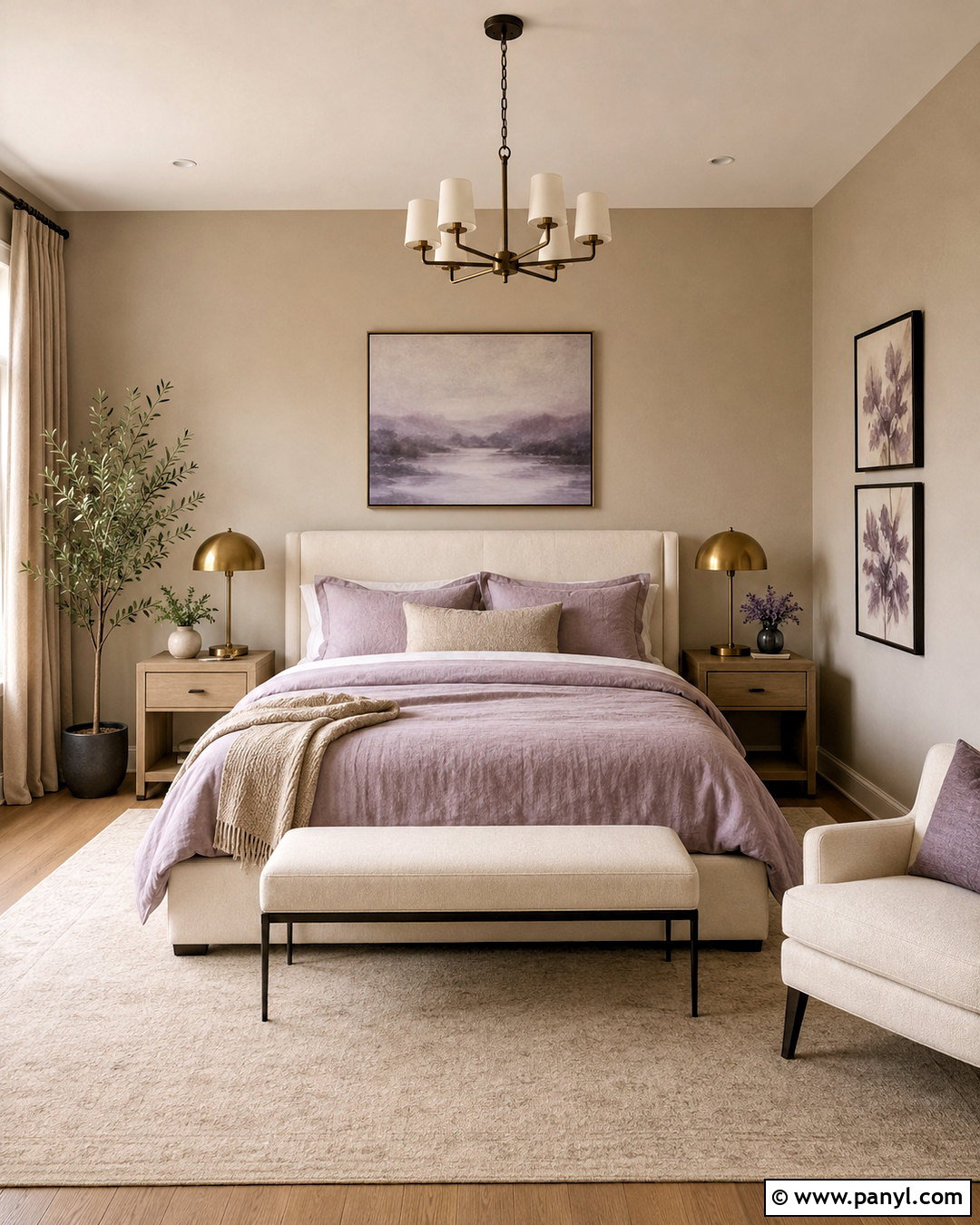Lavender With Beige Walls - 20 What Colors Go With Beige Walls