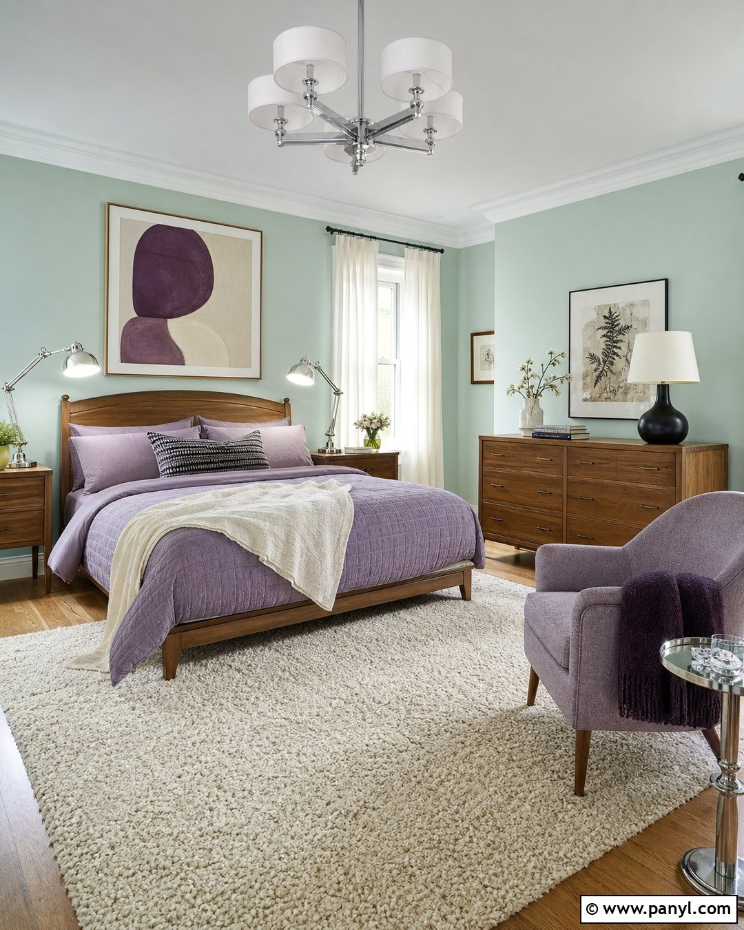 Lavender With Mint Green Walls - 20 Colors That Go With Mint Green Walls