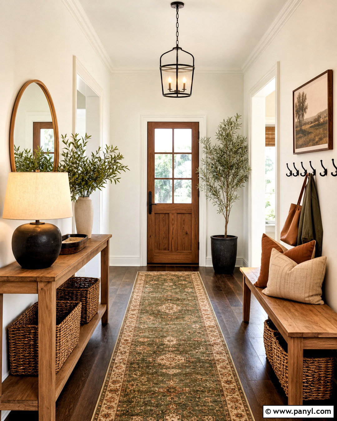 Layered Entryway Decor - 20 home decor ideas