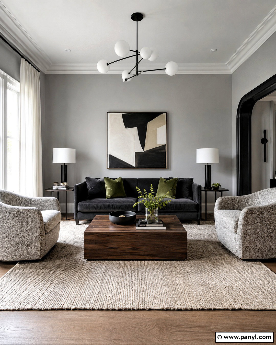 Layered Gray With Gray Walls - 20 What Goes With Gray Walls