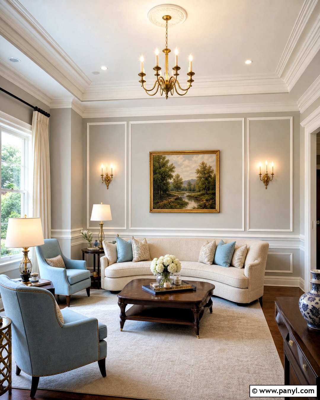 Layered Wall And Ceiling Moulding - 20 wall moulding ideas