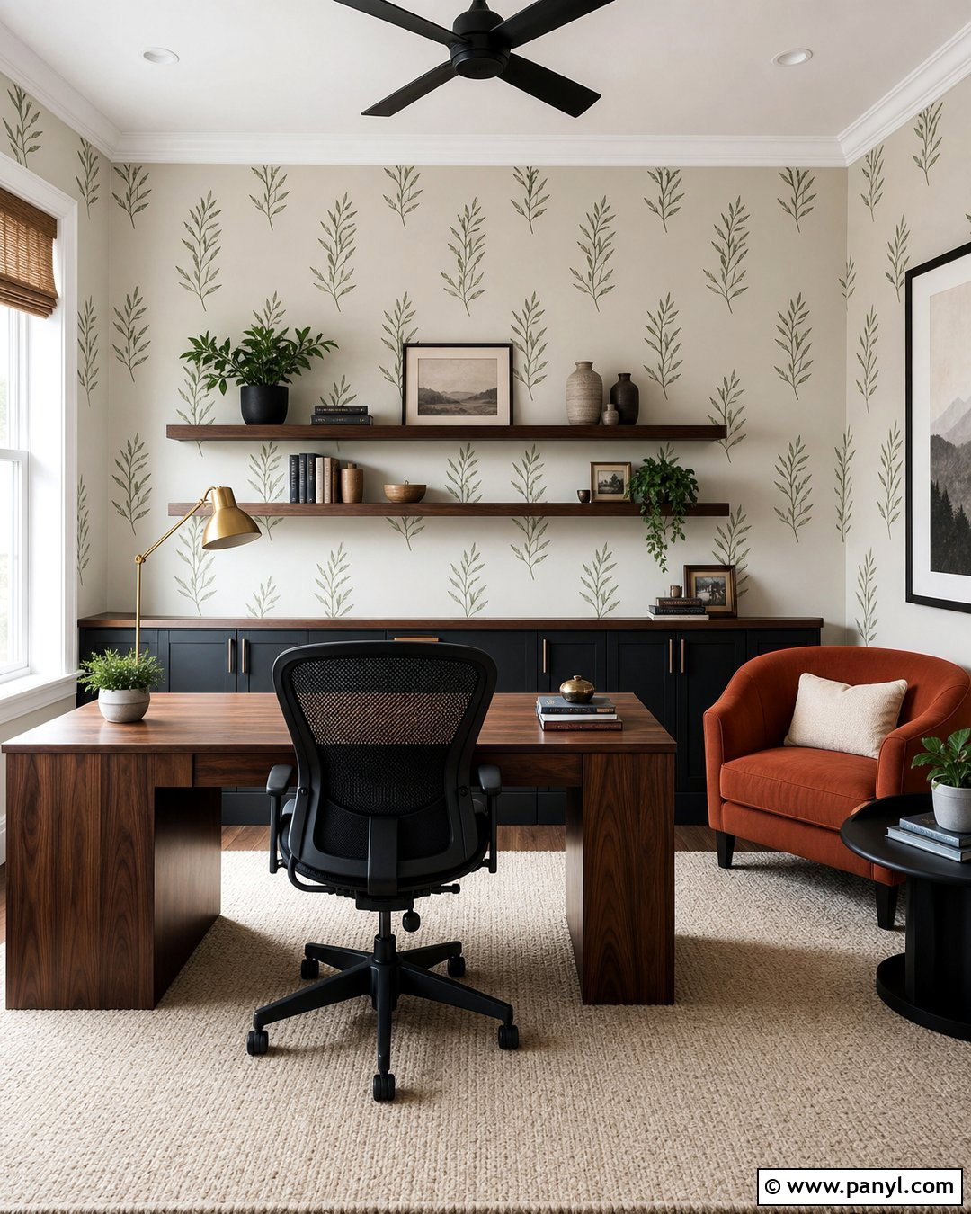 Leaf Wall Stencil Home Office - 20 Wall Paint Leaves